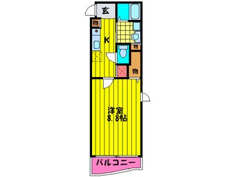 間取図 GROOVE守口駅前