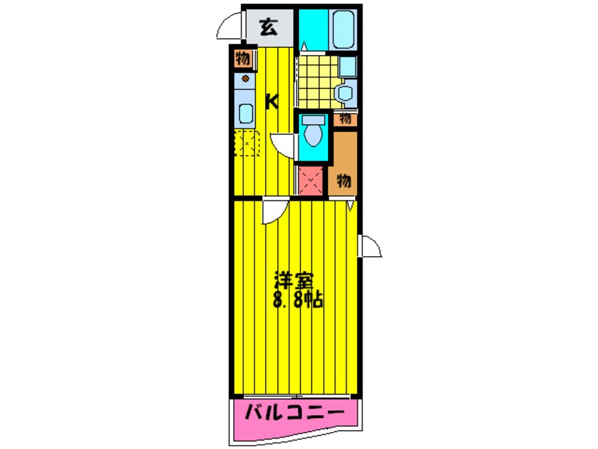 間取図 GROOVE守口駅前