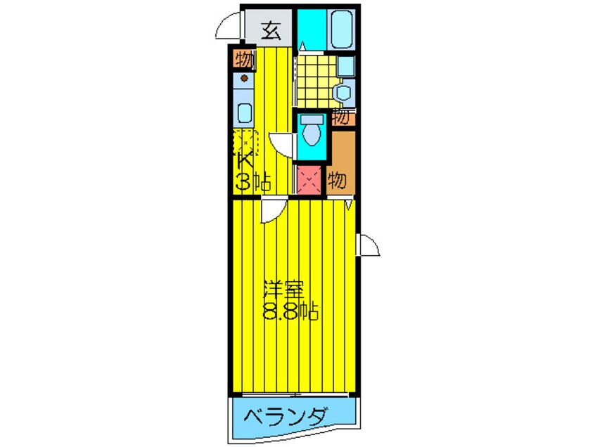 間取図 GROOVE守口駅前