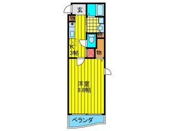 間取図 GROOVE守口駅前