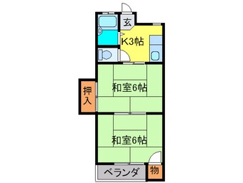 間取図 コンパーノ羽衣