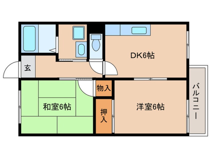 間取図 メゾン・アーマ