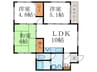 八久ホーム 3LDKの間取り