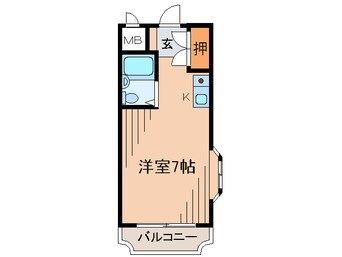 間取図 アビタシオン千里