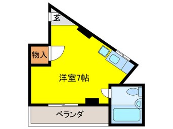 間取図 サンコート高安