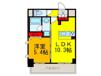 間取図 M′s arte上小阪