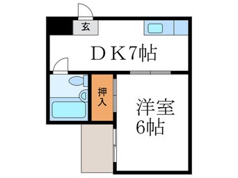 間取図 ユナイトハイツ