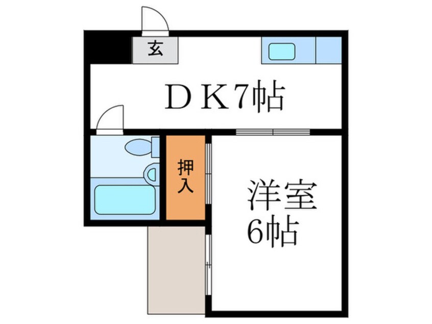 間取図 ユナイトハイツ