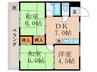 シャトレ森田 3DKの間取り