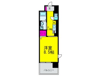 間取図 サニ－キャンプ今池