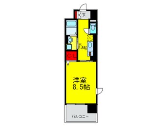 間取図 サニ－キャンプ今池