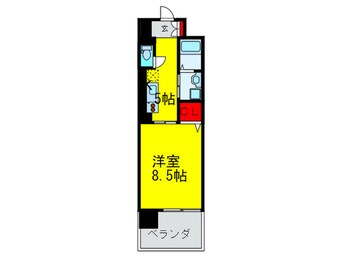 間取図 サニ－キャンプ今池