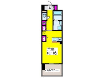 間取図 サニ－キャンプ今池