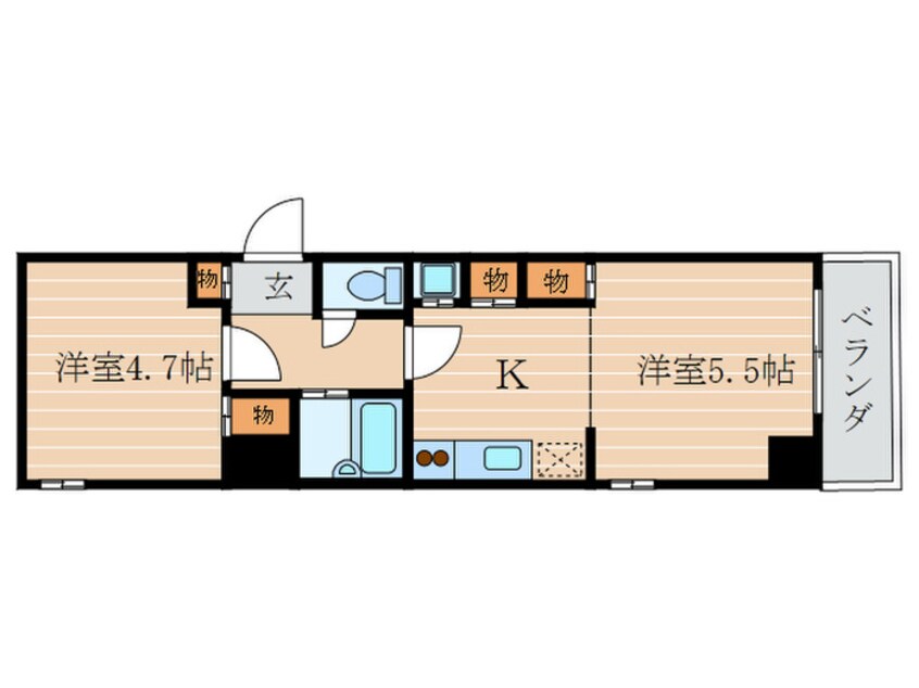 間取図 アビィロードハウス