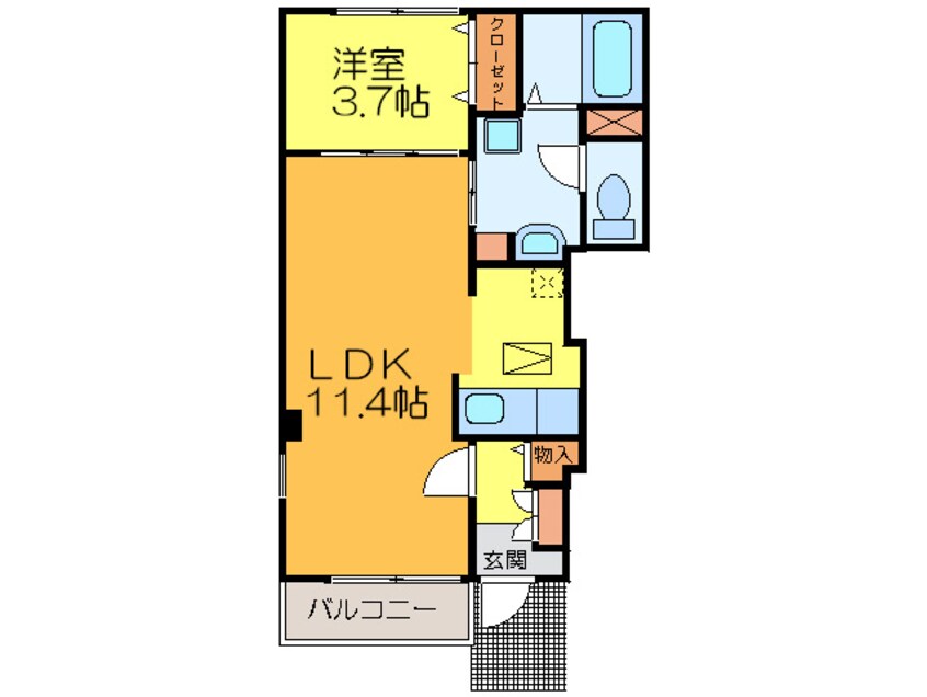 間取図 辻子ＪＩＳ特注Ｓ造