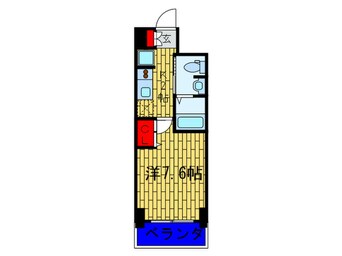 間取図 エスリ－ド森ノ宮駅前（３０３）