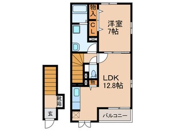 間取図 カーサ・カルムⅡ