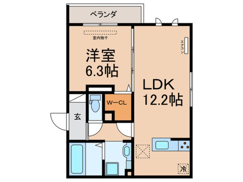 間取図 ノルテ・デル・カスティーリョ