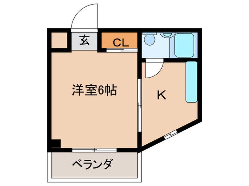 間取図 ハイツ豊新