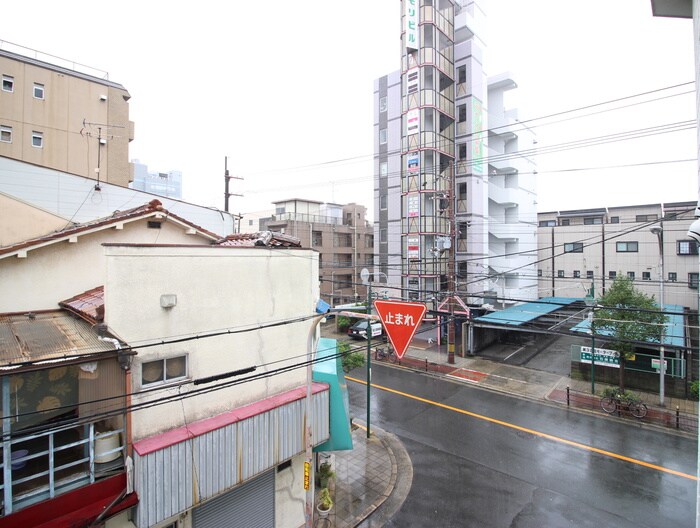 室内からの展望 ハイツ豊新