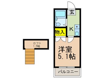 間取図 MAYUMIハイツ枚方12番館上島東町