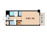 ＶＩＰ羅城門 1Rの間取り