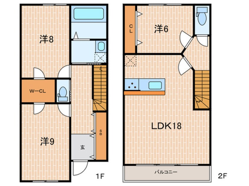 間取図 仮）GARDENIA芦屋