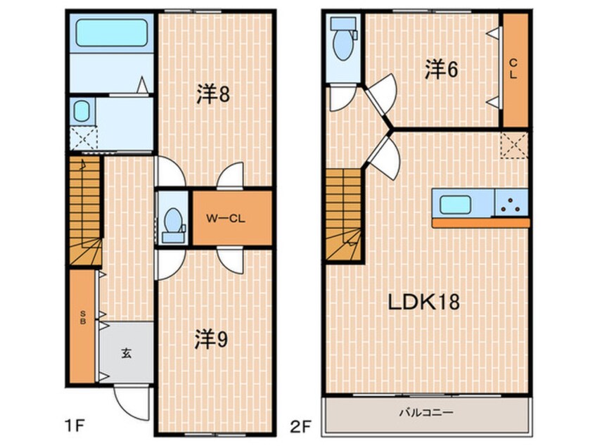 間取図 仮）GARDENIA芦屋