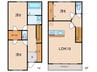 GARDENIA芦屋 3LDKの間取り