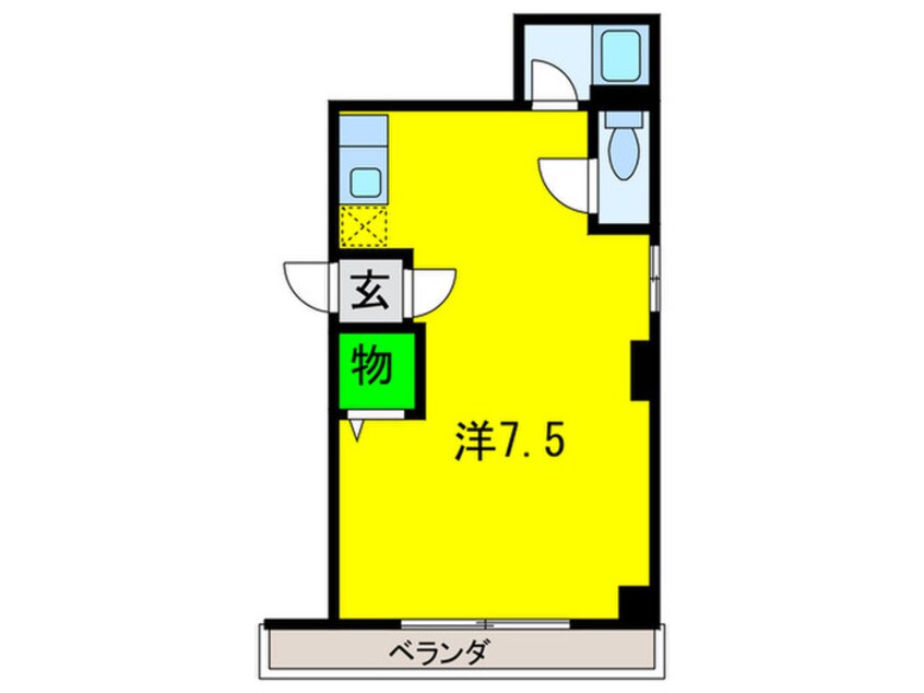 間取図 ｼﾙﾊﾞ-ﾊｲﾂ