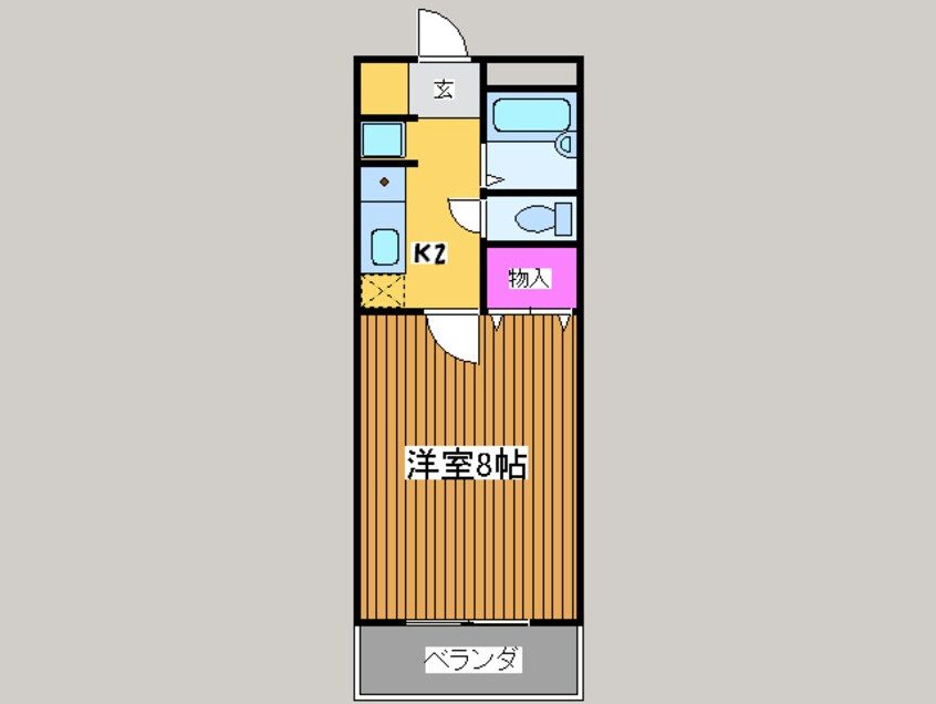 間取図 メゾンパシフィック
