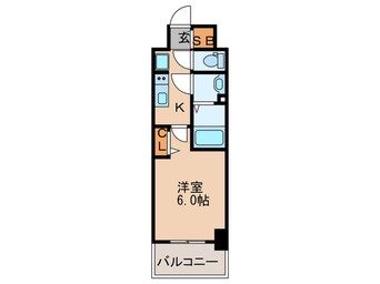 間取図 プレサンス塚本駅前(1204)