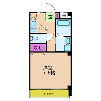 間取図 ノーブルコート