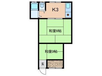 間取図 第５寿コ－ポ