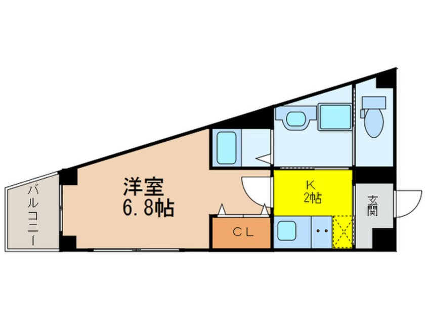 間取図 レヴァンテ宝塚