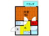 グリ-ンハイツＨＩＲＡＯＫＡ 1Kの間取り