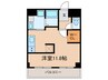 コアパレス寝屋川 1Rの間取り