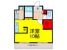 コアパレス寝屋川 1Rの間取り