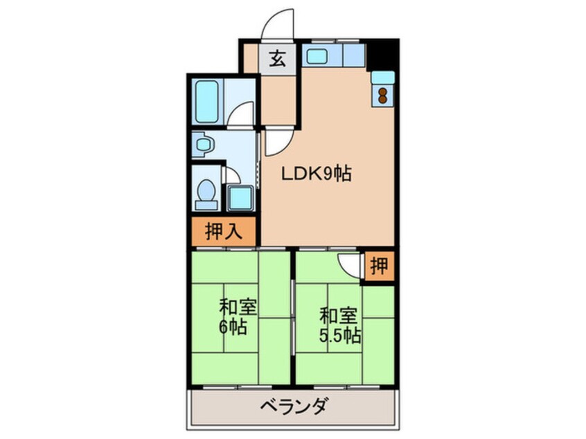間取図 正光マンション
