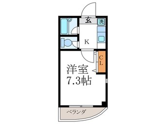 間取図 リバティ東大路