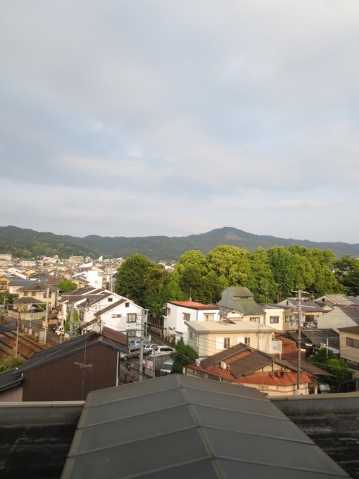 室内からの展望 リバティ東大路