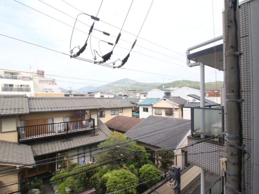 室内からの展望 リバティ東大路