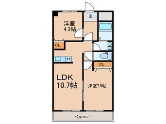 間取図 サンメゾンⅢ