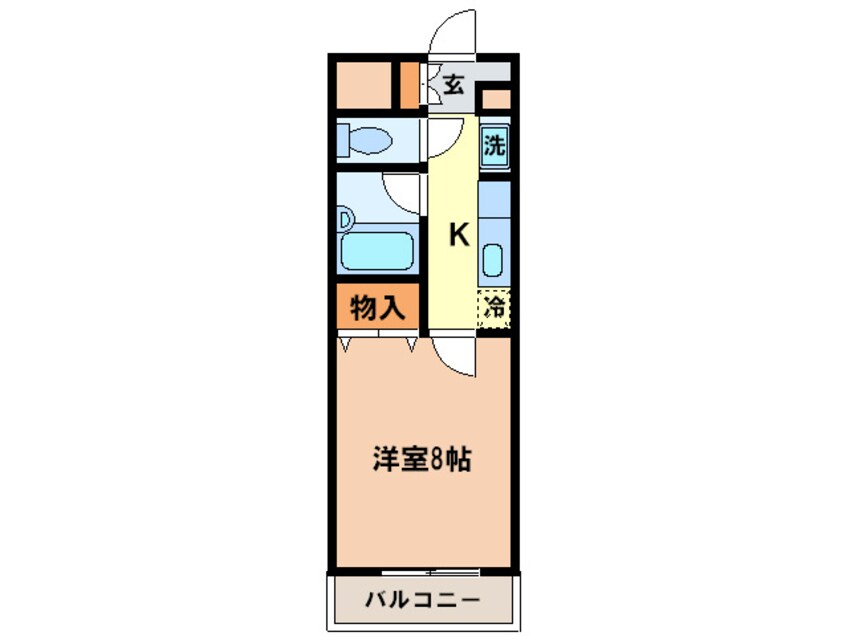 間取図 エリカⅢ