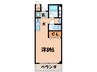 グランドメゾンⅡ 1Rの間取り