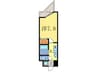 Ａ.ｔ.ｓ堀川 1Kの間取り