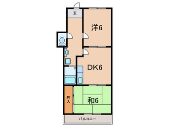 間取図 クレセント垂水