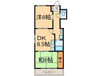間取図 クレセント垂水