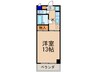 グランパティ　キサイチ 1Kの間取り