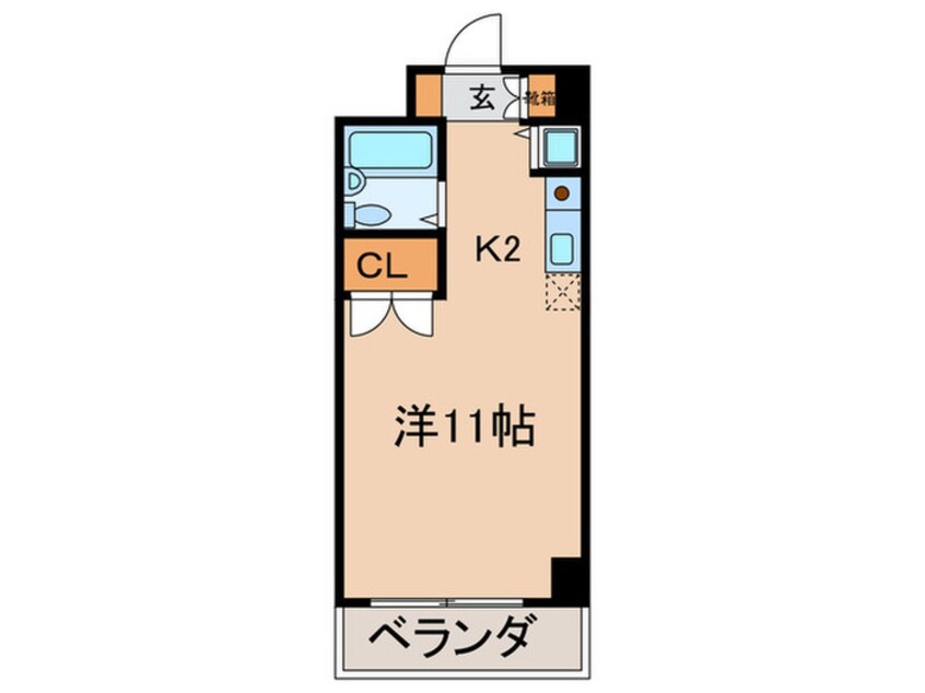 間取図 プレシ－ド　ノモト